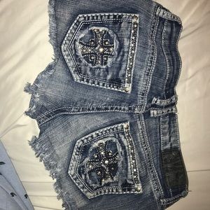 Size 5 blue jeans shorts